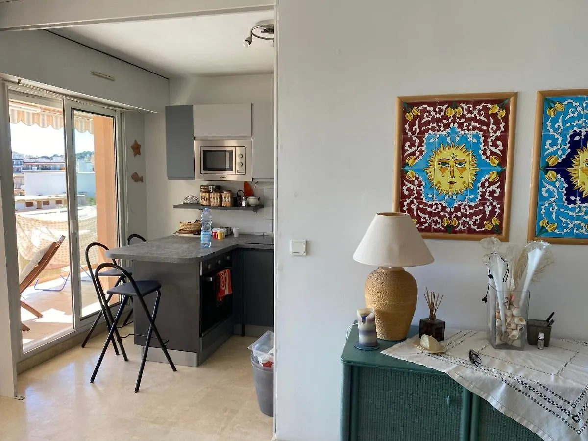 Cote Azur Vista Mare 50 M Spiaggia 罗克布吕讷-卡普马丹 公寓